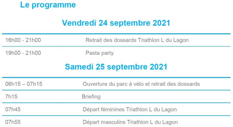course traithlon longue distance - le triathlon du lagon au Domaine de Déva Bourail