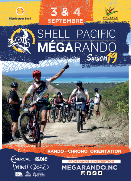 Shell Pacifique Mega Rando au Domaine de déva Bourail